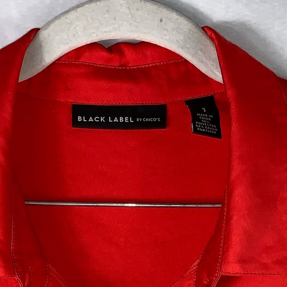 Chico’s BLACK LABEL Silky Utility Modern Midi Dress - Picture 7 of 16